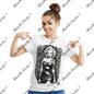 Marilyn with Love Cotton T-shirt White