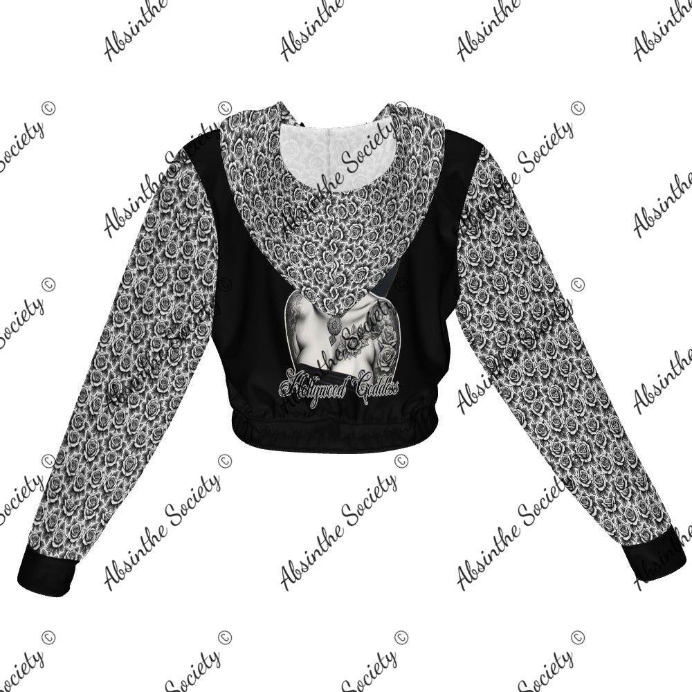 Hollywood Goddess - Marilyn - Cropped Hoodie