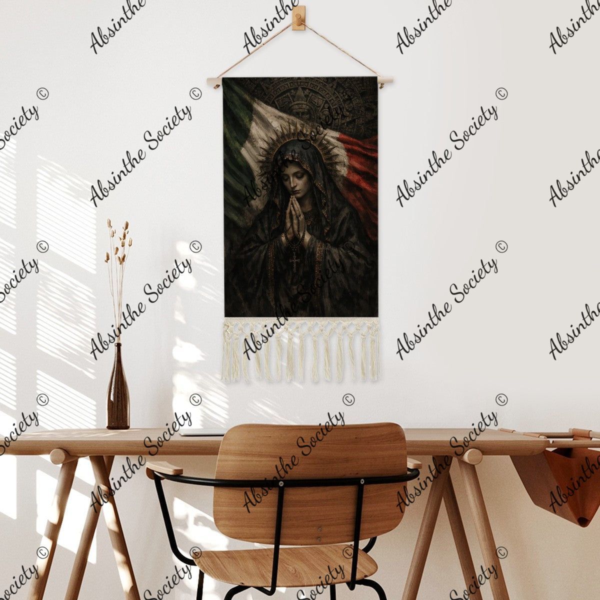 Paíz Y Fe - Cotton and Linen Hanging Pictures
