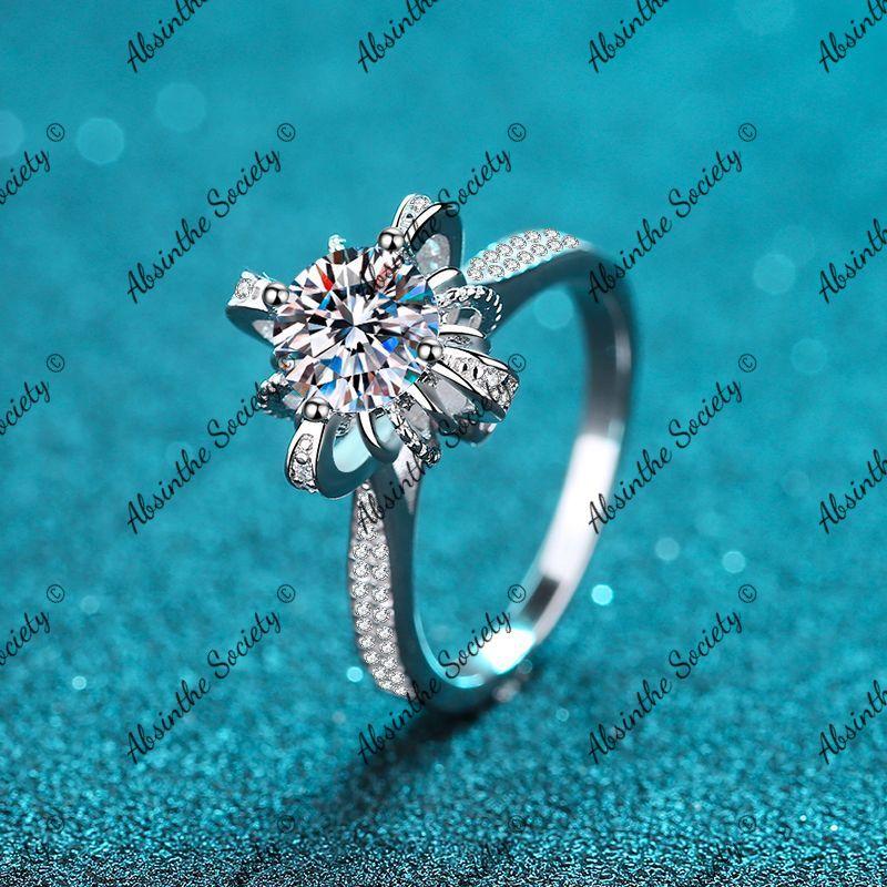 Star of Nazareth | 925 Sterling Silver 1 Carat Moissanite Ring
