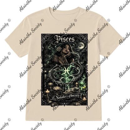 Pisces Dark Dreamer T-Shirt Printed in USA