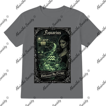 Aquarius- Different by Design T-Shirt Printed in USA