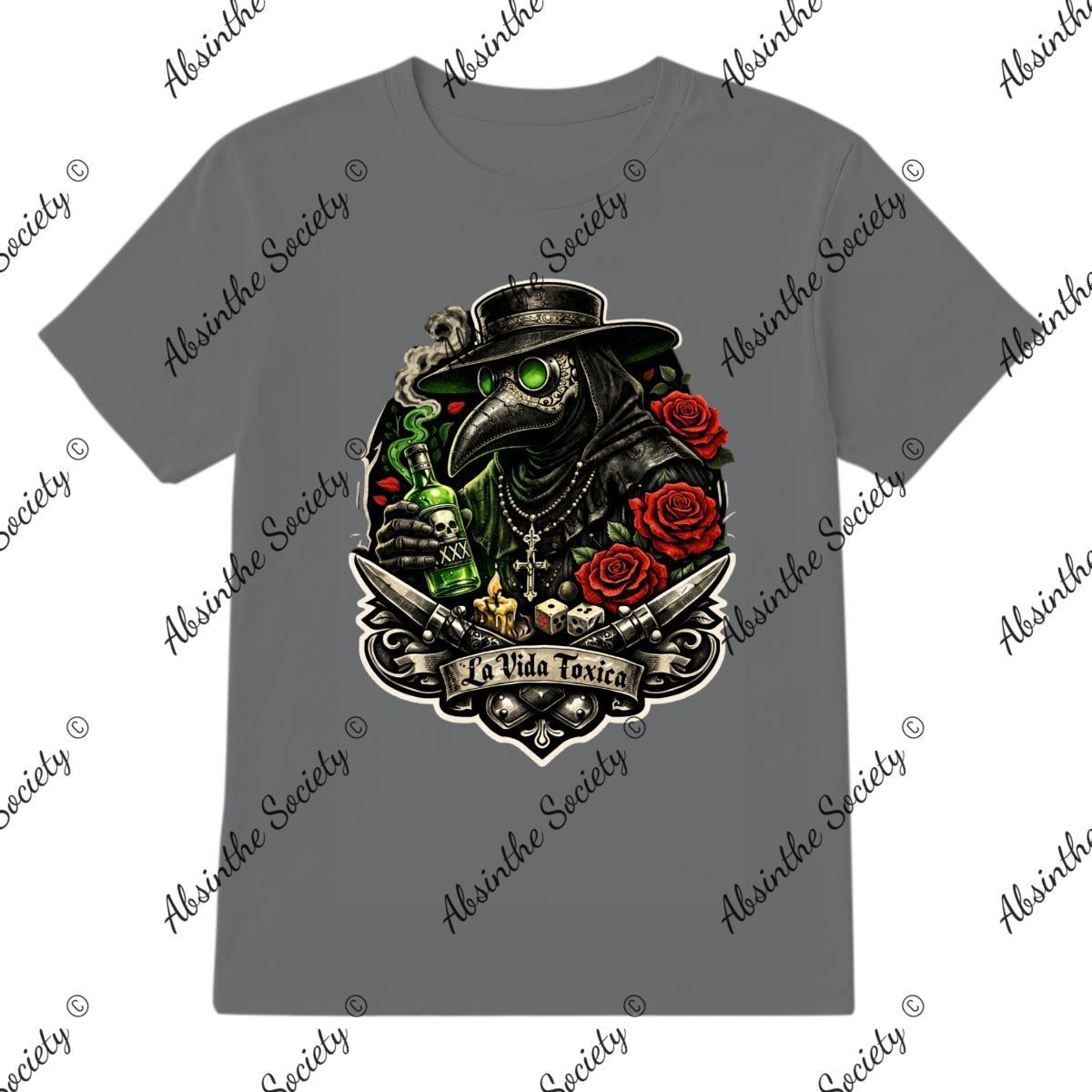 La Vida Toxica - Plague Saint - T-Shirt Printed in USA