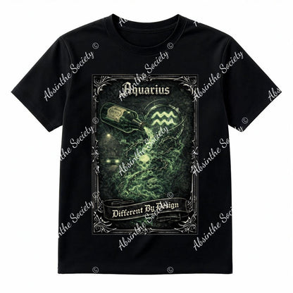 Aquarius T-Shirt Printed in USA|