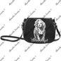 Eternal Angel Marilyn Monroe Saddle Bag - Gothic Vegan Leather Black ONE SIZE