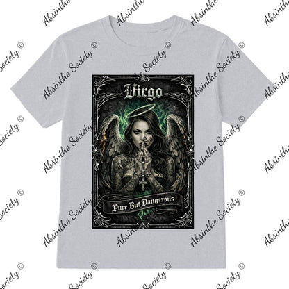 Virgo - Pure but Dangerous T-Shirt Printed in USA