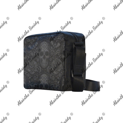 Eternal Abyss Cross-body Nylon Bag - Gothic Void
