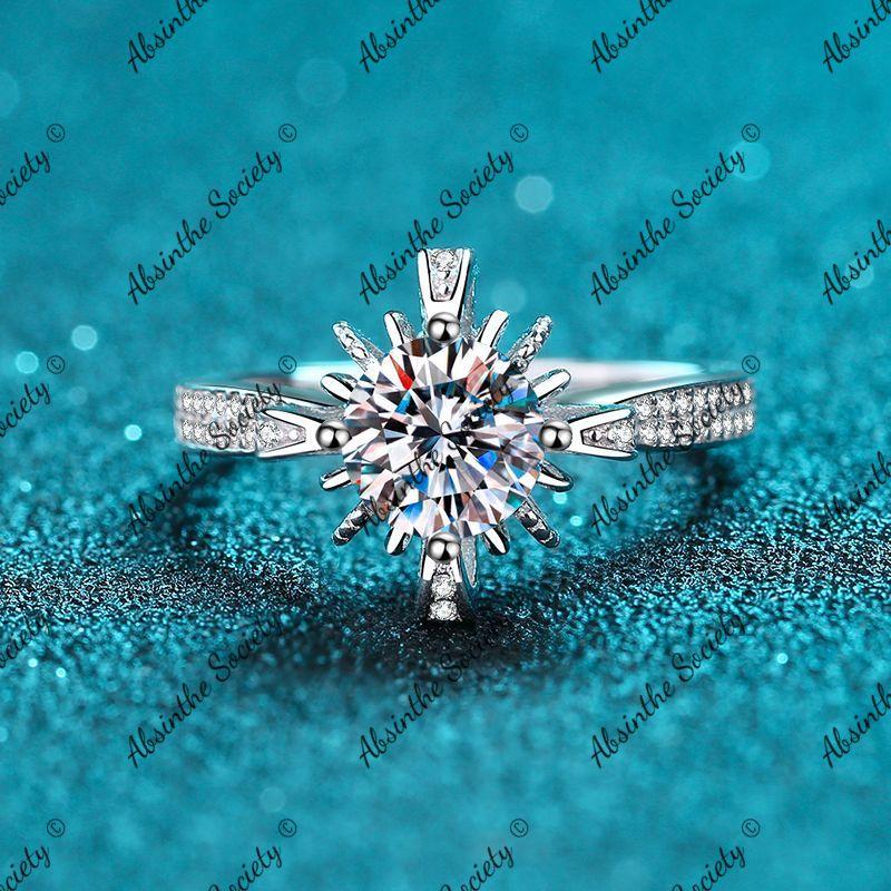 Star of Nazareth | 925 Sterling Silver 1 Carat Moissanite Ring