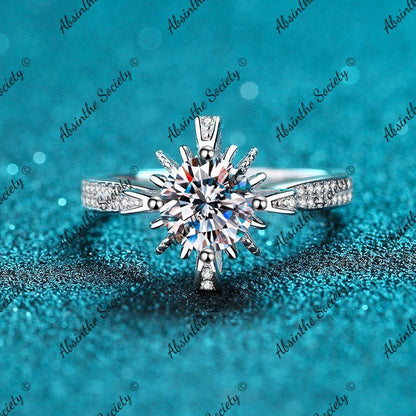 Star of Nazareth | 925 Sterling Silver 1 Carat Moissanite Ring
