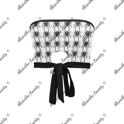 Widow Maker Tie Bandeau Top