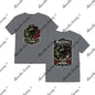 La Vida Toxica - La Pareja - Double Side T-Shirt Printed in USA Graphite