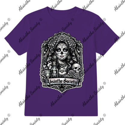 Absinthe Society Catrina - T-Shirt Printed in USA