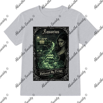 Aquarius- Different by Design T-Shirt Printed in USA