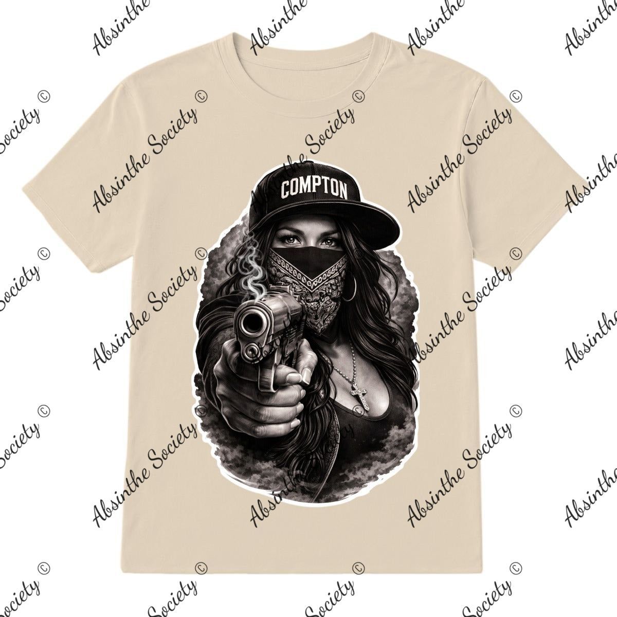 Compton - T-Shirt Printed in USA