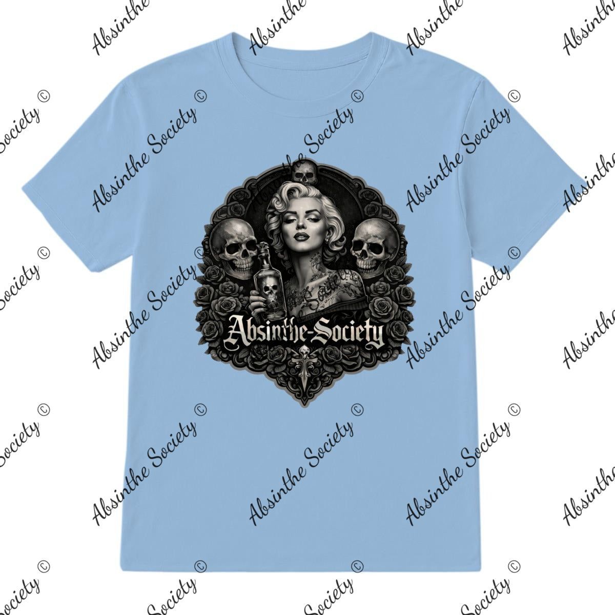 Marilyn Absinthe Society - T-Shirt Printed in USA