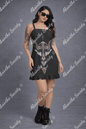 Redemption-Ruffle Hem Mini Dress 3XL