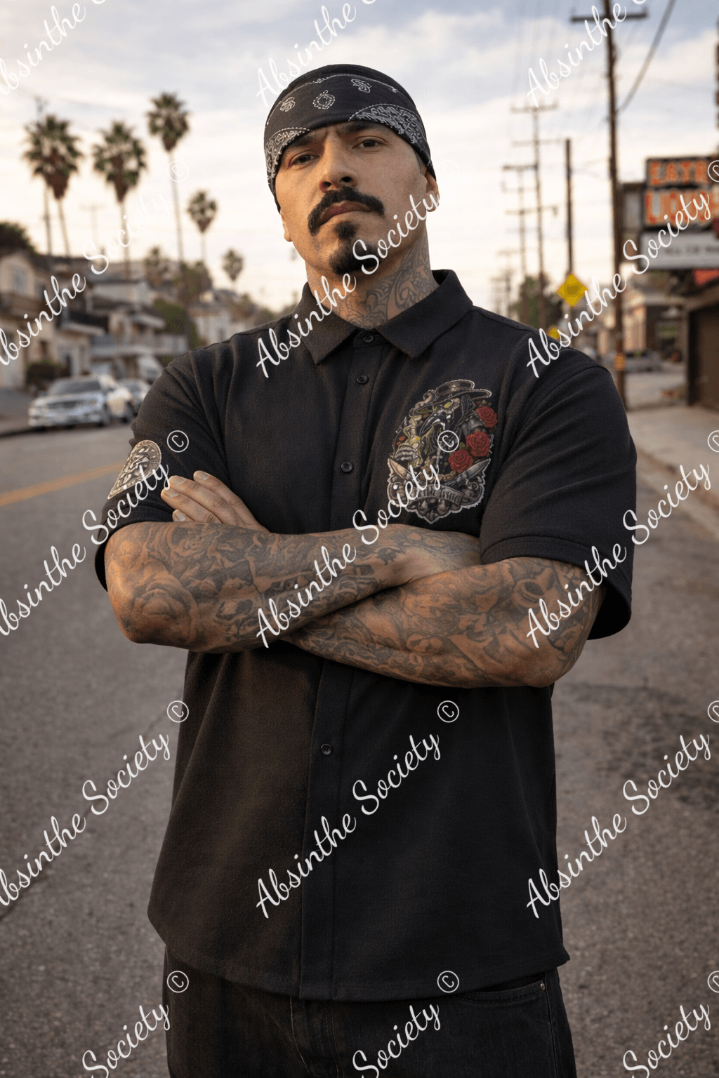 La Vida Toxica - Plague Saint & The Widow Business Shirt | Cotton