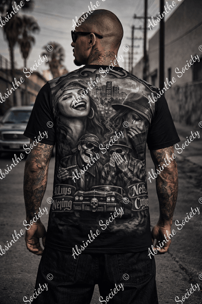 🎭 Always Laughing Never Crying Cotton Unisex T-shirt