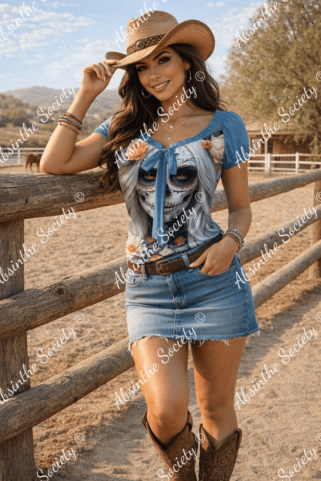 Velvet Dusk - Puff Sleeve Shirt