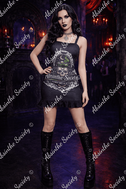 Absinthe Society- Hem Mini Dress