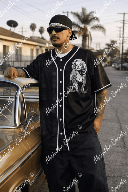 Eternal Angel with Chest Shield - Baseball Jersey