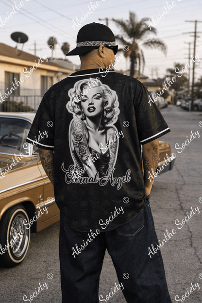 Eternal Angel with Chest Shield - Baseball Jersey
