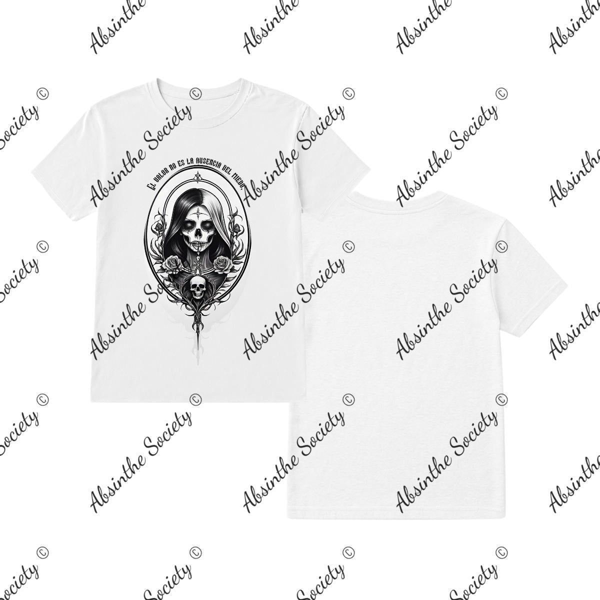 El Valor Printed in USA White