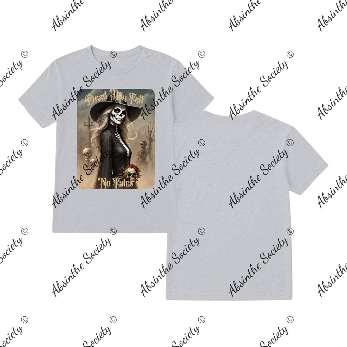 Dead Men Tell No Tales Printed in USA Sport Grey