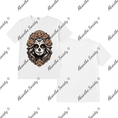 Sepia Saints Catrina Printed in USA White