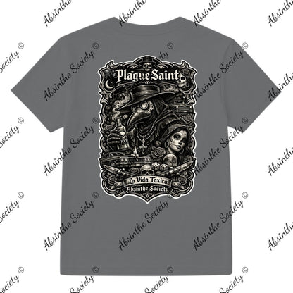 La Vida Toxica- La Pareja Grayscale- Double Side T-Shirt Printed in USA