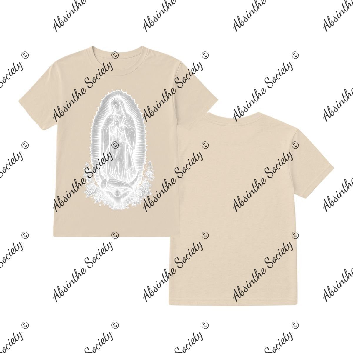 La Virgin Blanca - T-Shirt Printed in USA Sand