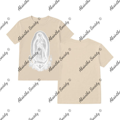 La Virgin Blanca - T-Shirt Printed in USA Sand