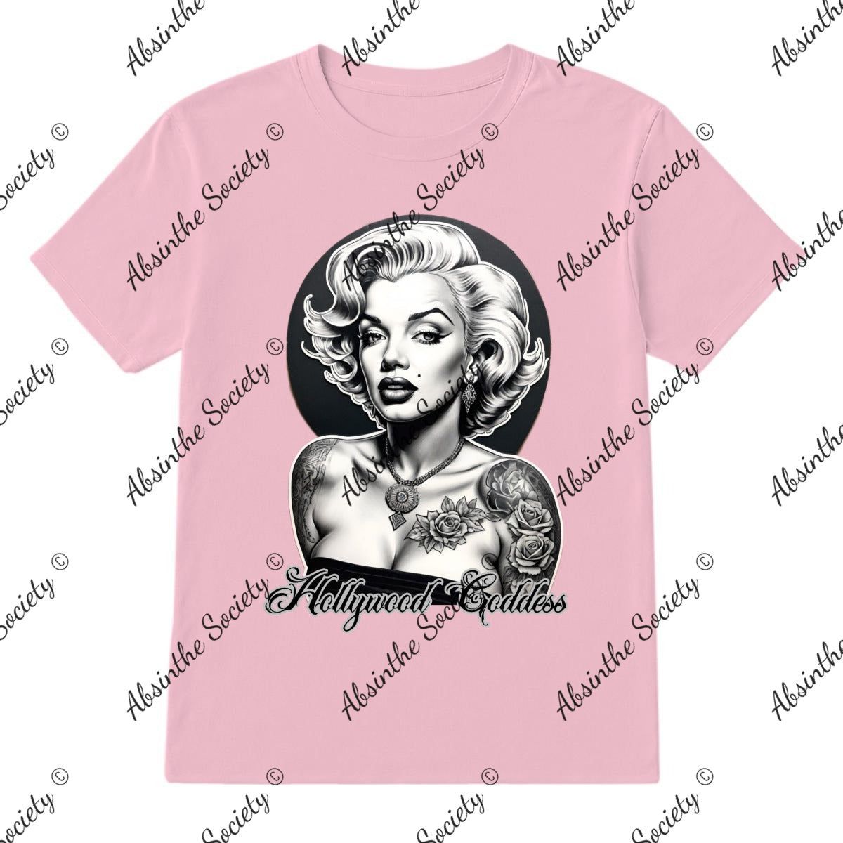 Marilyn Hollywood Goddess- T-Shirt Printed in USA