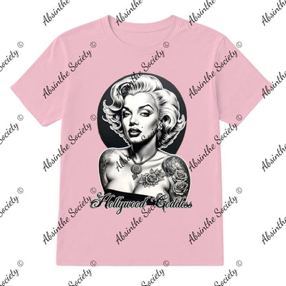 Marilyn Hollywood Goddess- T-Shirt Printed in USA
