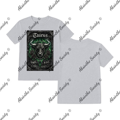 Taurus T-Shirt Printed in USA Sport Grey