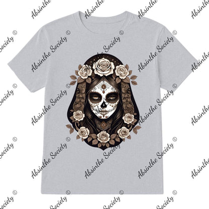 Sepia Queen Catrina Printed in USA