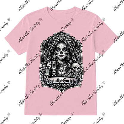 Absinthe Society Catrina - T-Shirt Printed in USA