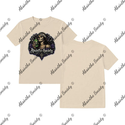 Chingona - Absinthe Society |T-Shirt Made in USA Sand