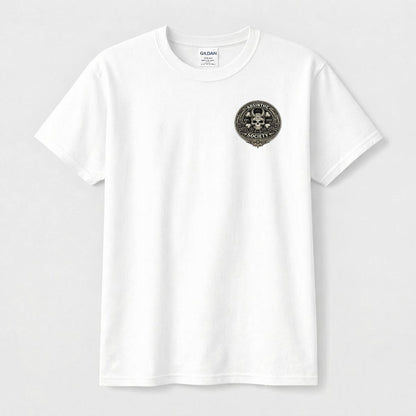 For Tha Homies | Double-Sided DTG Tee | Dark Chicana Gothic Streetwear White