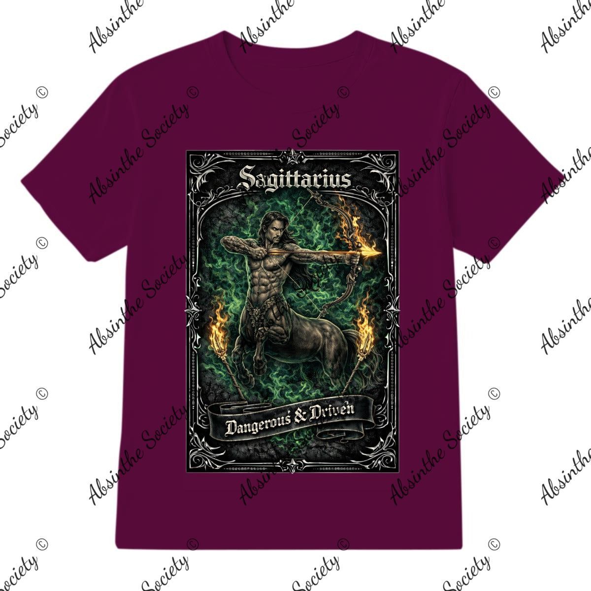 Sagittarius Mighty Centuar T-Shirt Printed in USA