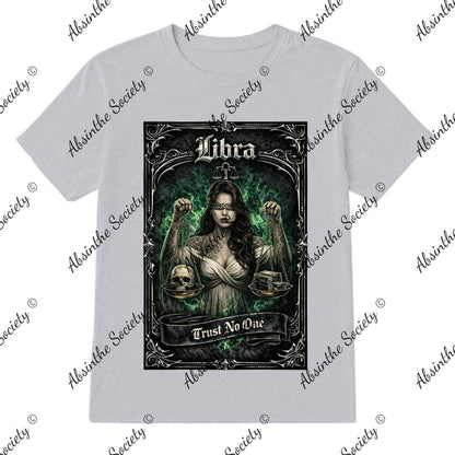 Libra Trust No One T-Shirt Printed in USA