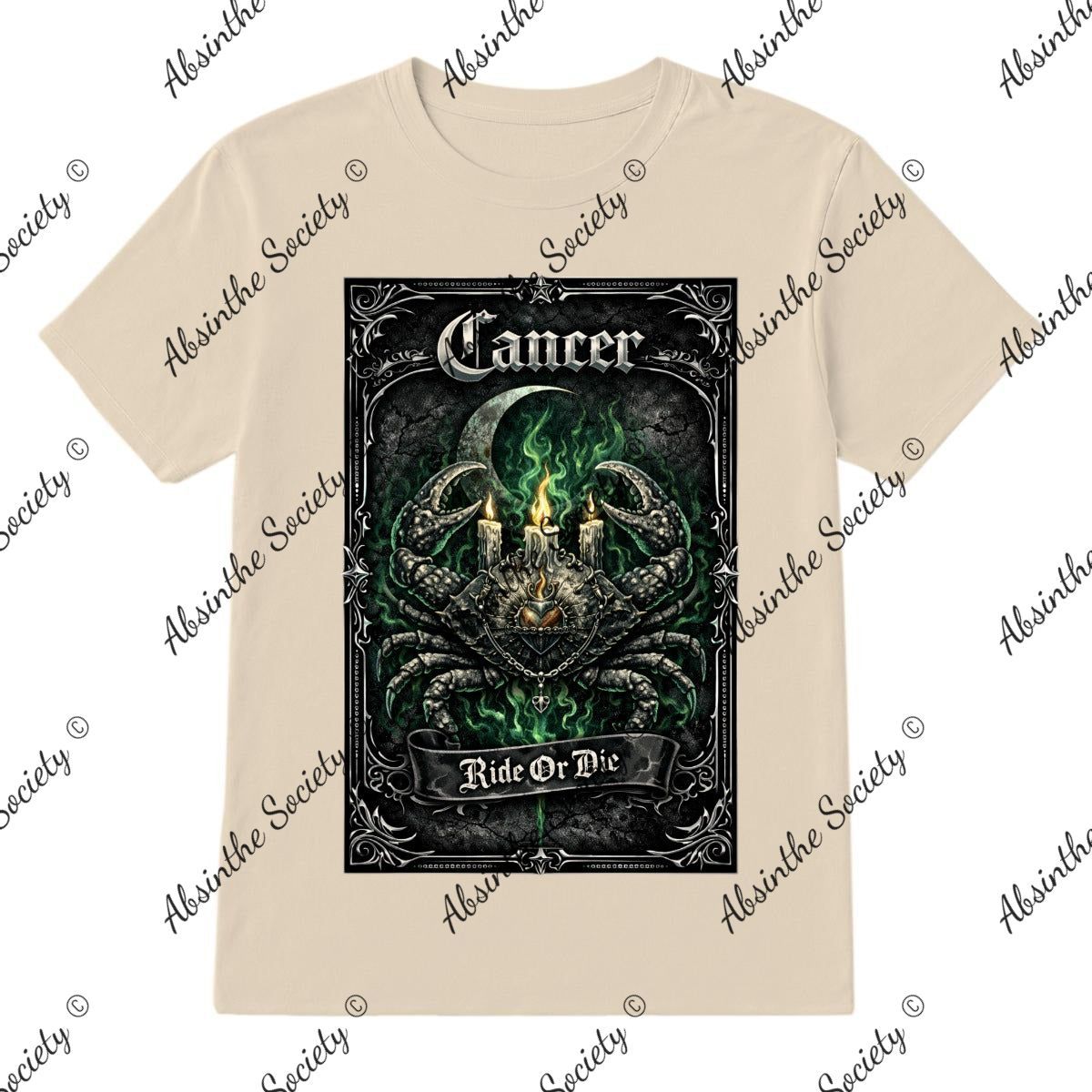 Cancer Zodiac T-Shirt Printed in USA