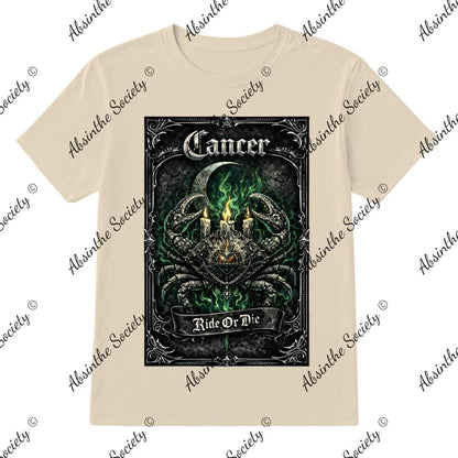 Cancer Zodiac T-Shirt Printed in USA