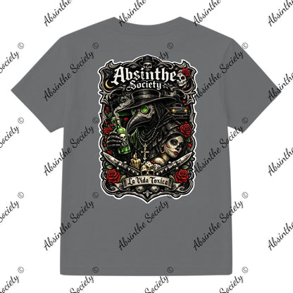 La Vida Toxica - La Pareja - Double Side T-Shirt Printed in USA