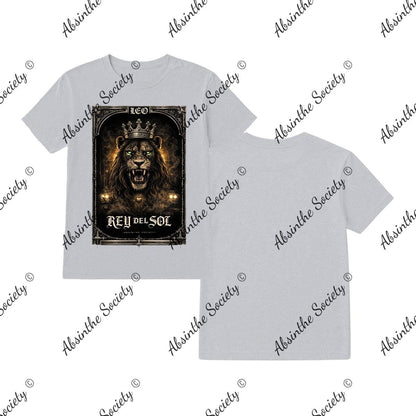 Leo I T-Shirt Printed in USA Sport Grey
