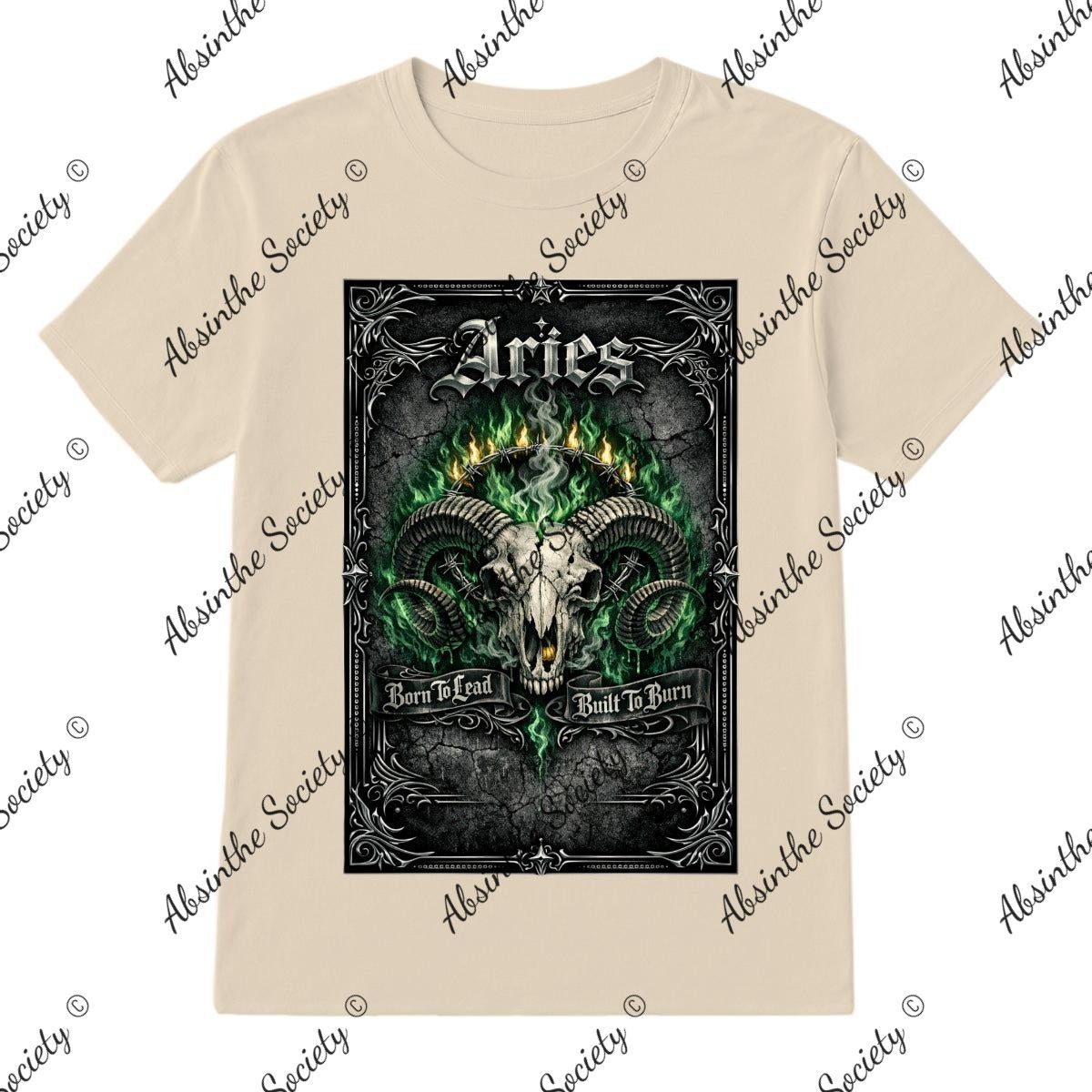 Aries T-Shirt Printed in USA