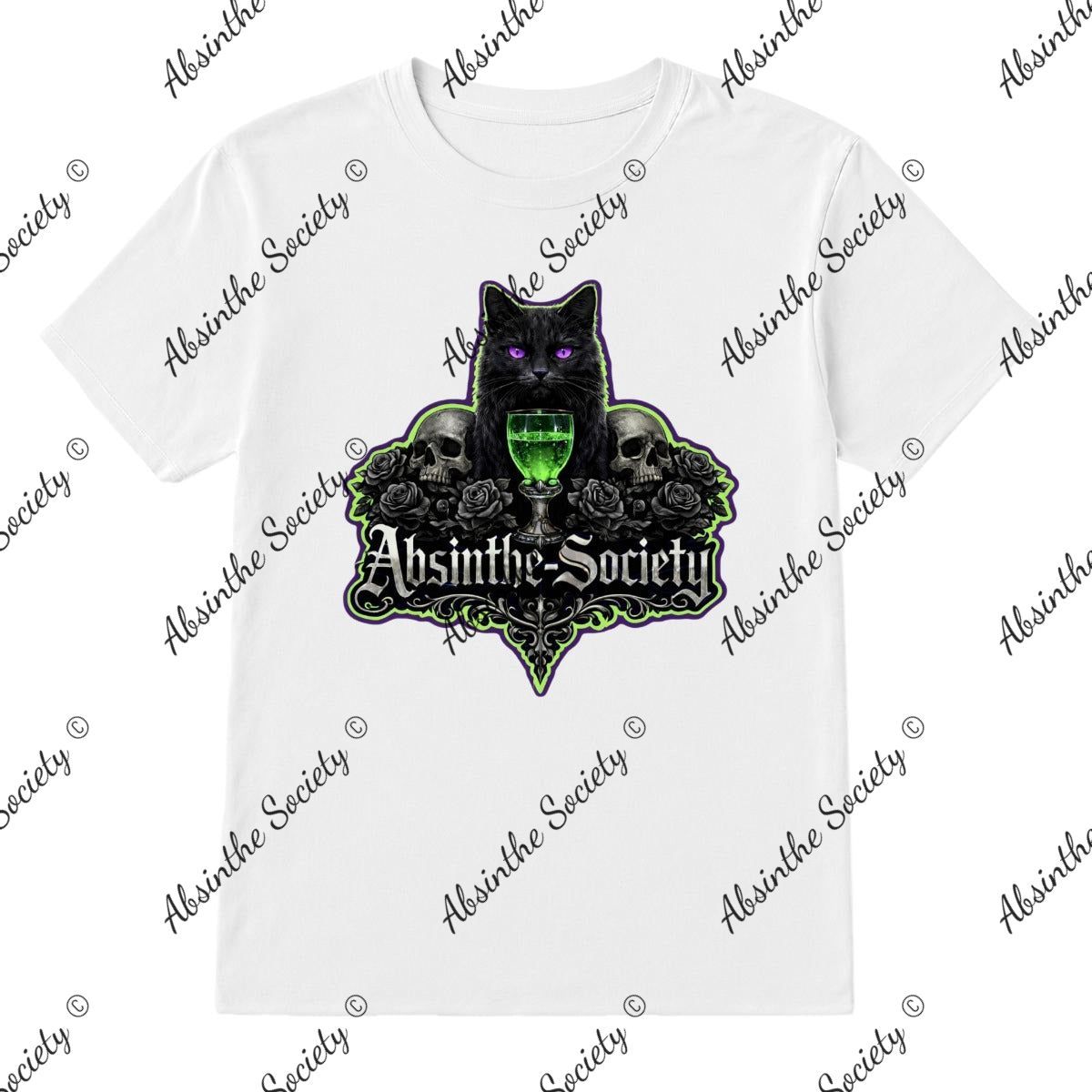 Black Cat T-Shirt | Absinthe Society