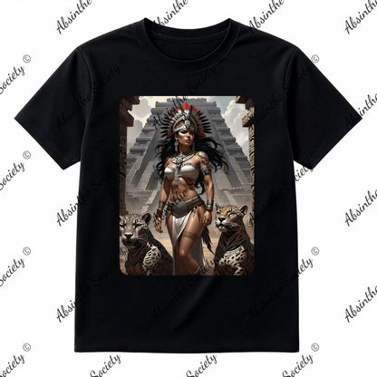 Jaguar Queen | Unisex T-Shirt | Gildan 5000 | DTF Print | Printed in USA | Absinthe Society