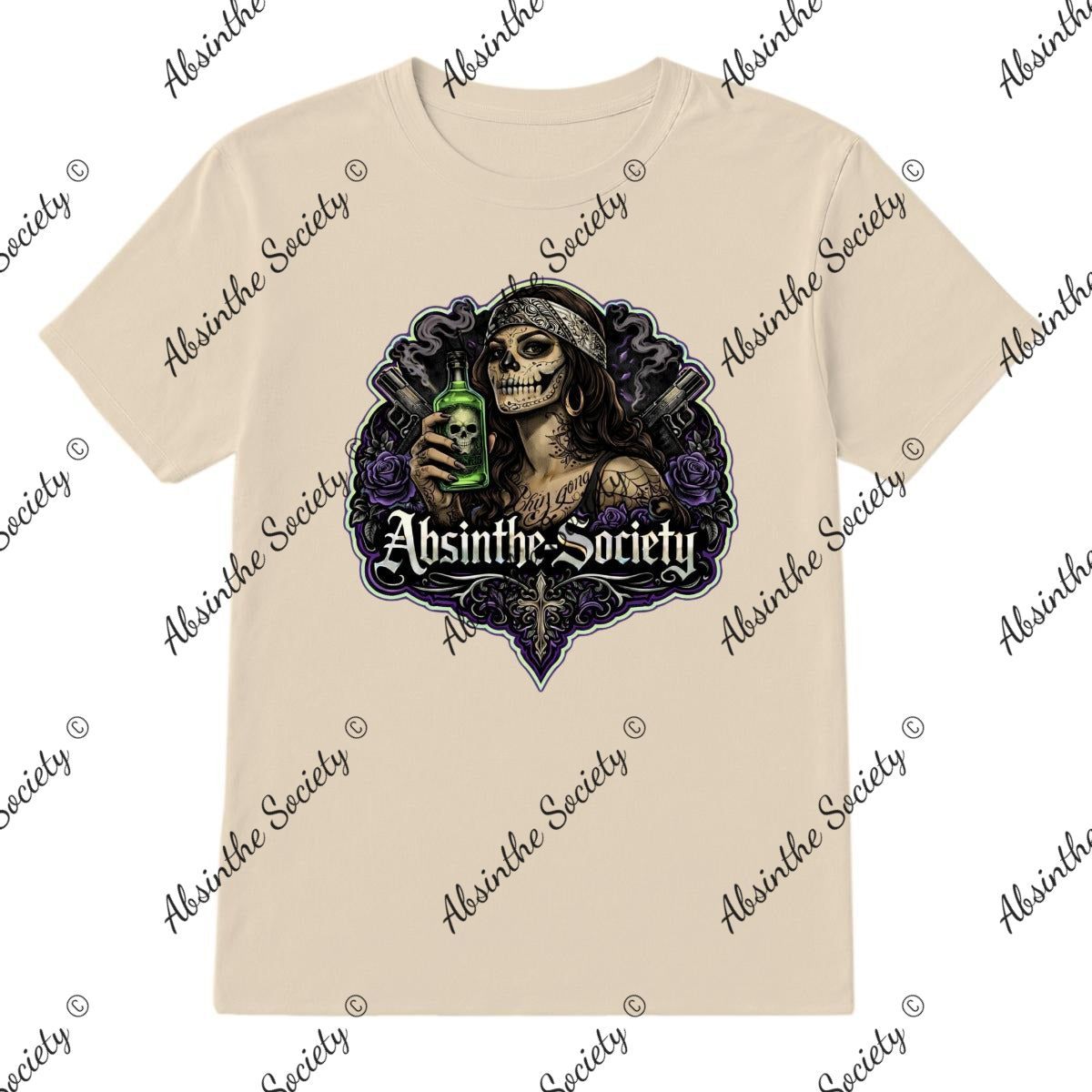 Chingona - Absinthe Society |T-Shirt Made in USA