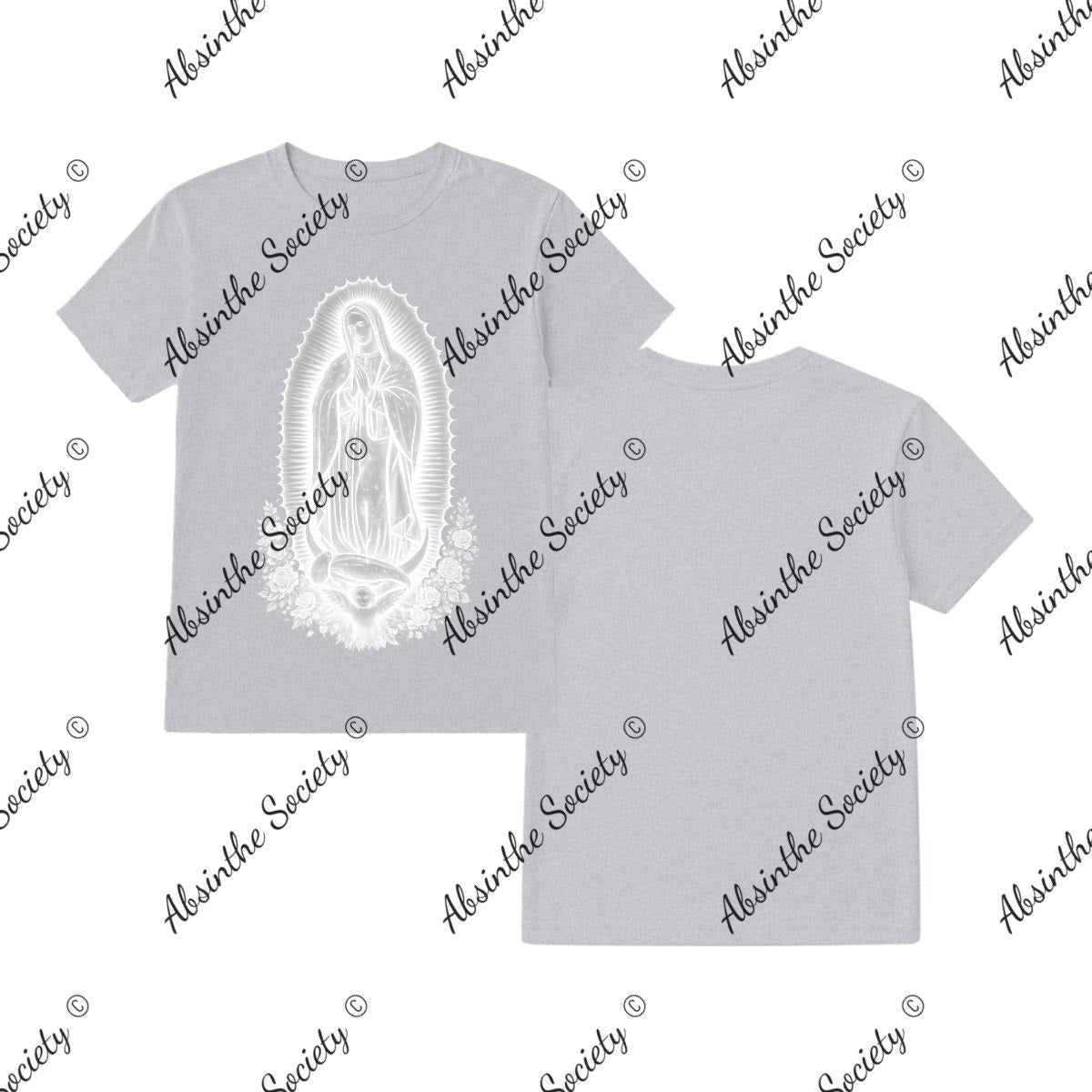 La Virgin Blanca - T-Shirt Printed in USA Sport Grey